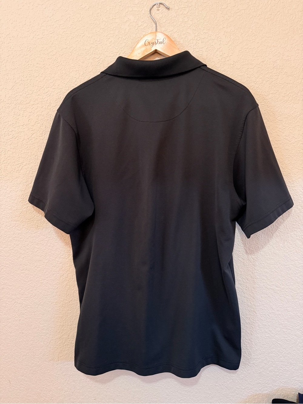 Cubavera Men’s Black Ribber Polo Golf Shirt Sz Large NWT - Picture 8 of 8